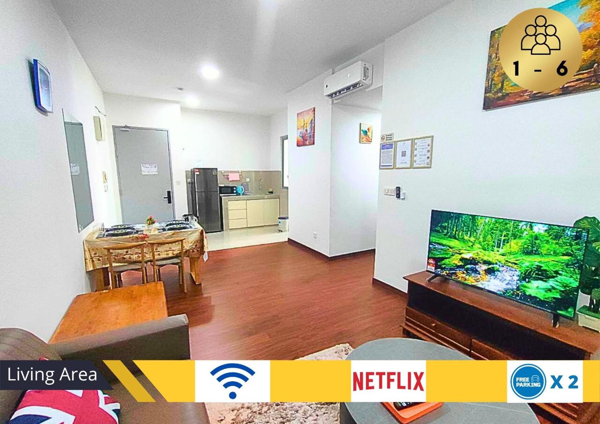Apartment Delight 2R2B Modern High-Floor Retreat #Ga7